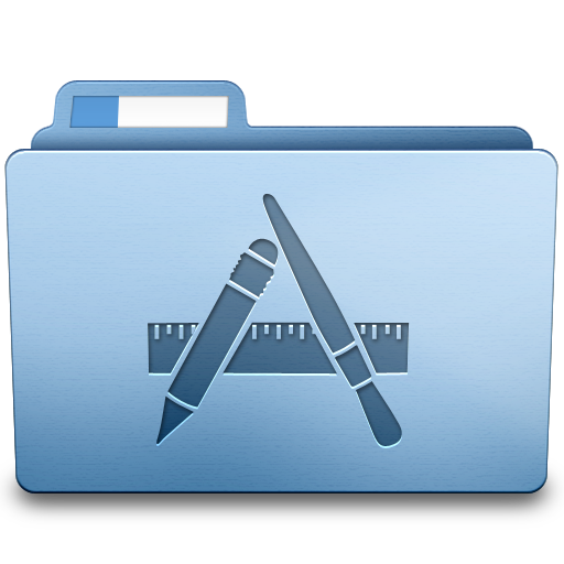 Blue Applications Icon 512x512 png